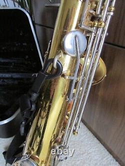 NICE! READY to PLAY! Conn 16M Tenor Saxophone #N265152 Case Selmer Mouthpiece