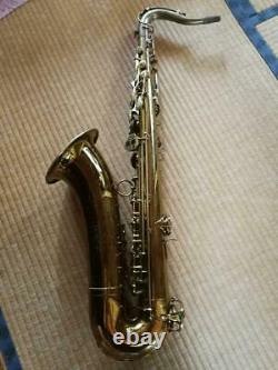 NIKKAN Tenor Saxophone w / Case And Yamaha Mouse Piece
