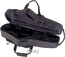 New Improved Fit! MX305CT Max Tenor Saxophone Case with Backpack Straps, Black
