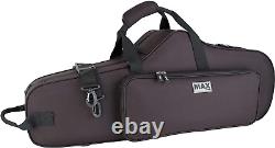 New Improved Fit! MX305CT Max Tenor Saxophone Case with Backpack Straps, Black
