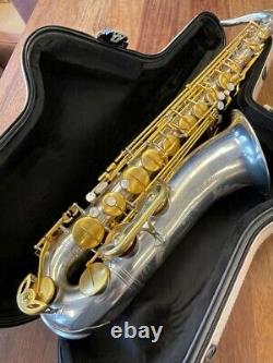 New RAMPONE & CAZZANI Tenor Saxophone R1 JAZZ in SILVER & GOLD Ships FREE