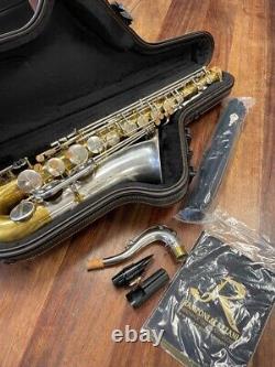New RAMPONE & CAZZANI Tenor Saxophone TWO VOICES in STERLING SILVER & BRASS