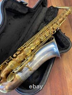 New RAMPONE & CAZZANI Tenor Saxophone TWO VOICES in STERLING SILVER & BRONZE