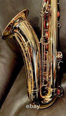 New Retro Revival Tru-six Vint. Paris Styled Tenor Saxophone Brand New! Blem F