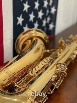 New Tenor Bb flat Saxophone Band withCase 2 yr Warranty Free Shipping & Return
