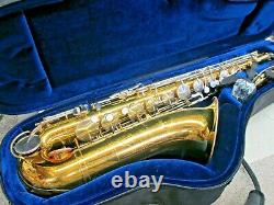 Nice King Cleveland 615 Bb Tenor Saxophone, New Pads & Case, Great Player, SAX