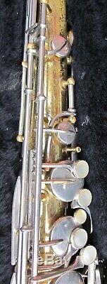 Nice Selmer Tenor saxophone withcase made in USA just serviced plays very well