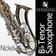 Nickel-Plated Tenor Sax STERLING Pro Bb Saxophone With Case and Accessories