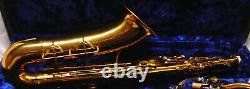 Pan American (CONN) 60M Tenor saxophone with case & mouthpiece EXCELLENT cond