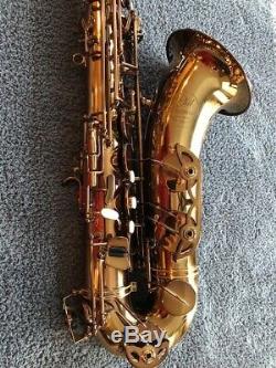 Phil Barone Vintage Gold Tenor Sax Saxophone with Case & Accessories