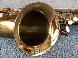 Phil Barone Vintage Gold Tenor Sax Saxophone with Case & Accessories
