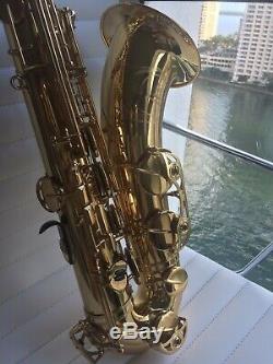 Pristine Yamaha YTS-62 pro Tenor Saxophone with original case and mouthpiece