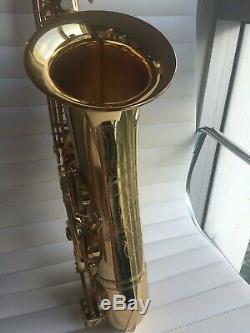 Pristine Yamaha YTS-62 pro Tenor Saxophone with original case and mouthpiece