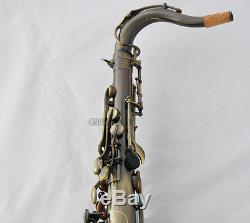 Professioanl TaiShan Antique Tenor Saxophone Bb Sax High F# Saxofon With Case