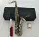 Professional Bb Antique Tenor Brass Sax Saxophone high F# with black case