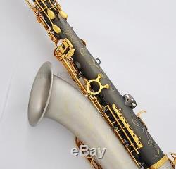 Professional Customized Tenor Saxophone High F# Sax Bb Saxofon New Case