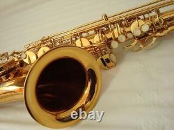 Professional Gold Tenor Saxophone