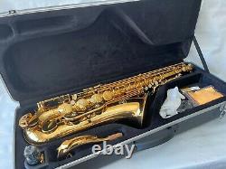 Professional OPUS High Quality Gold Tenor Saxophone Bb Sax Gold Bell With Case