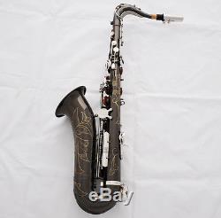 Professional TaiShan 7000 Model Tenor Saxophone Black Nickel Siver Sax With CASE