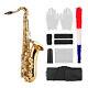 Professional Tenor Saxophone Bb Sax Brass Gold Lacquered 802 Key Type Sax A9T4