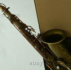 Professional brown Antique Tenor Saxophone VI Model Sax With Case