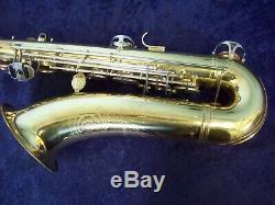 Quality! Ambassador Tenor Saxophone + Mpiece + Case Made In Italy + Bonus