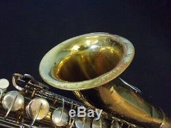 Quality American Made Bundy Selmer U. S. A. Tenor Saxophone + Case