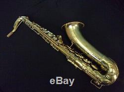 Quality Classic! Conn 10m'naked Lady' Tenor Saxophone + Case Made In USA