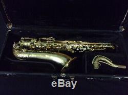 Quality Classic! Conn 10m'naked Lady' Tenor Saxophone + Case Made In USA