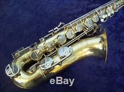 Quality! Selmer 1244 USA Tenor Saxophone + Selmer Case