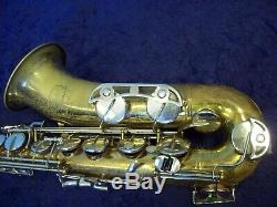 Quality! Selmer Bundy II USA Tenor Saxophone + Selmer Company Case