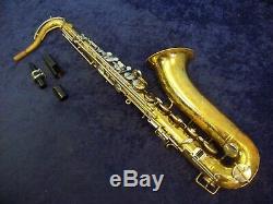 Quality! Selmer Bundy USA Tenor Saxophone + Mouthpiece + Selmer Case