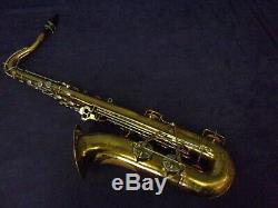 Quality Vintage Bundy H & A Selmer Inc. Tenor Saxophone + Babbitt Mpiece + Case