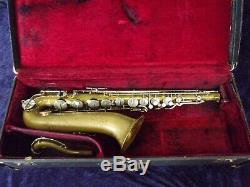 Quality Vintage! Bundy H & A Selmer Tenor Saxophone Made In The USA + Case