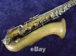 Quality Vintage! Bundy H & A Selmer Tenor Saxophone Made In The USA + Case