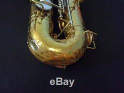 Quality Vintage! Bundy Selmer Tenor Saxophone U. S. A + Case