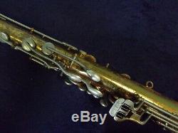 Quality Vintage Bundy Selmer U. S. A. Tenor Saxophone + Case