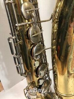 Quality Vintage! Conn 16m'shooting Stars' USA Tenor Saxophone + Conn Case