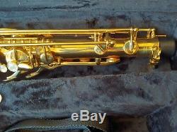RS Berkeley Elite Series Bb Tenor Saxophone, TS533 with case and accessories