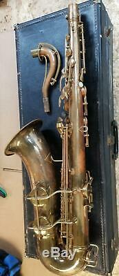 Rare 1947 Conn 10M Naked Lady Tenor Saxophone + case! J