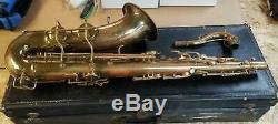 Rare 1947 Conn 10M Naked Lady Tenor Saxophone + case! J