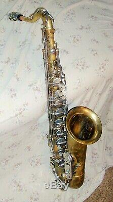 Rare Vintage Kimberly Tenor Saxophone With Original Case & Yamaha 4C Mouthpiece