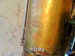 Rare Vintage Kimberly Tenor Saxophone With Original Case & Yamaha 4C Mouthpiece