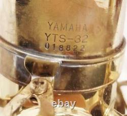 Rare YAMAHA YTS-32 Tenor Sax withHard Case Tested Good condition