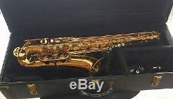 SELMER 164 Omega TENOR SAXOPHONE Orig. Case Top Playing Condition