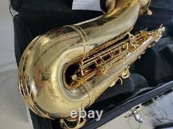 SELMER Tenor Saxophone Soloist Attn Repair Shops- flip Horn