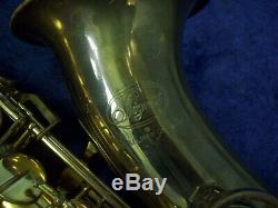 SIGNET By THE SELMER COMPANY U. S. A. TENOR SAXOPHONE BODY + CASE REDUCED PRICE
