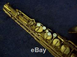 SIGNET By THE SELMER COMPANY U. S. A. TENOR SAXOPHONE BODY + CASE REDUCED PRICE