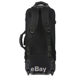 Saxophone case-Bb Tenor Eb Alto saxophone bag, portable backpack, Tie rod wheel