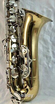 Selmer Bundy II Bb Tenor Saxophone with Case and Mouthpiece